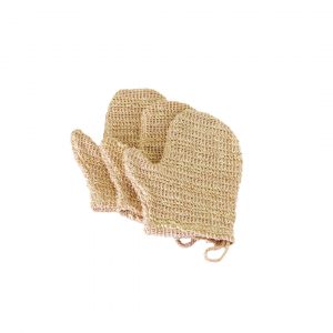 NATURAL BATH MITT