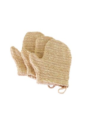 NATURAL BATH MITT