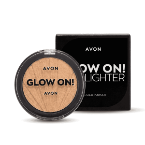 AVON Glow on Highlighter Pressed Powder – Golden Glow 12.5GM