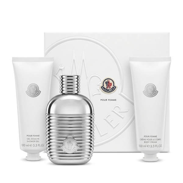 MONCLER - Pour Femme Eau De Parfum Gift Set 3pcs