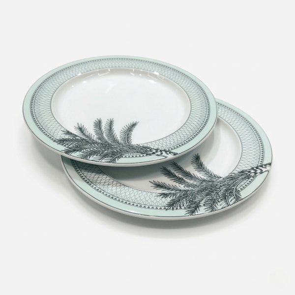 Artemirate – Palm Dessert Plate – 4 Pcs