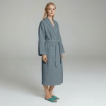 Waffle Knit Lightweight Kimono Spa & Bath Robe