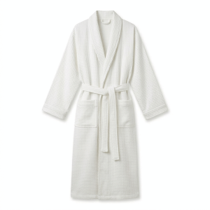 Waffle Knit Lightweight Kimono Spa & Bath Robe