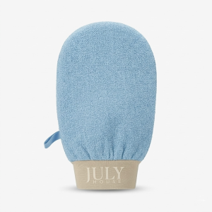 blue Korean Loofah for Peeling and Body Cleaning