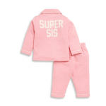 clt.s – Super Sis Pink Full Sleeve Nightwear Set