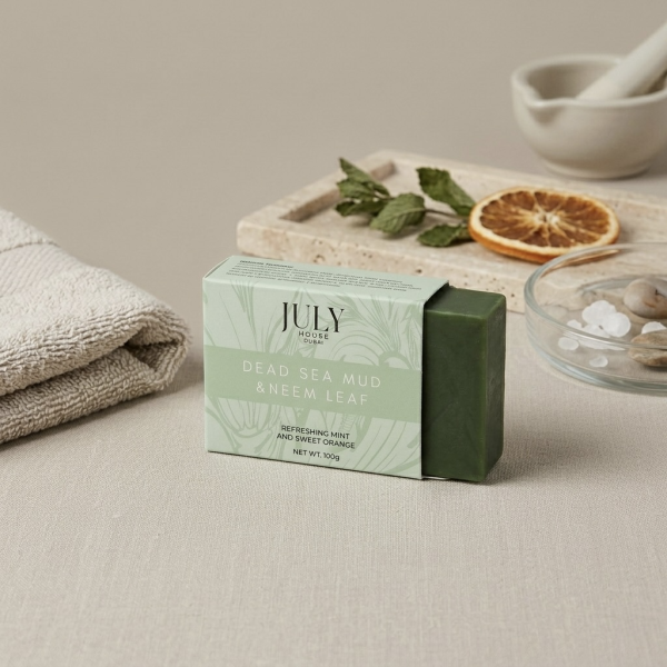 Dead Sea Mud & Neem Leaf Soap – 100g
