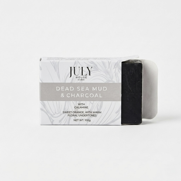 Dead Sea Mud & Charcoal Soap – 100g