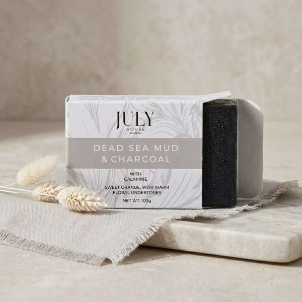 Dead Sea Mud & Charcoal Soap – 100g
