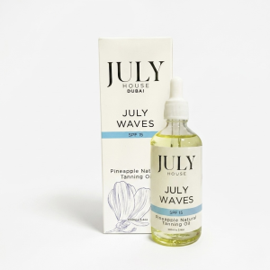 July Waves – Pineapple Natural Tanning Oil – 100ml